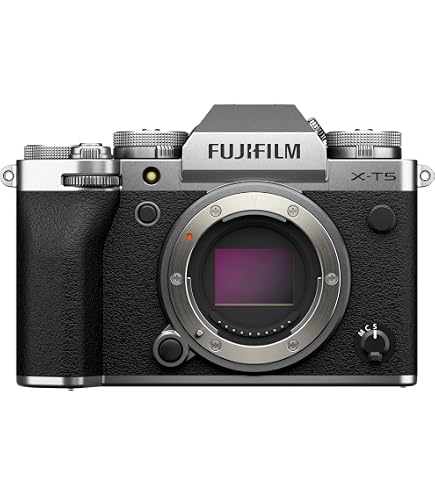 Fujifilm X-T5 ボディ Amazon.com : Fujifilm X-T5 Mirrorless Digital Camera Body - Silver